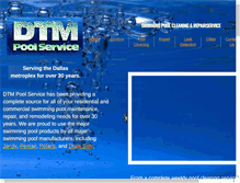 Tablet Screenshot of dtmpoolservice.net